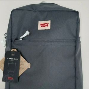 New Levi’s Gray L Pack Slim Backpack